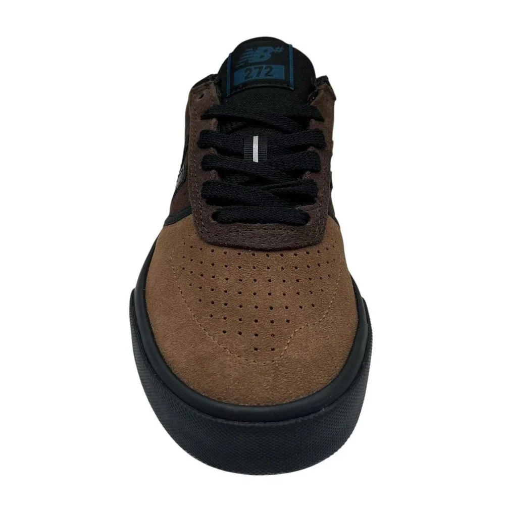 New Balance Mens S224 Numeric Suede Skate Lifestyle Sneakers Size 5.5 Brown
